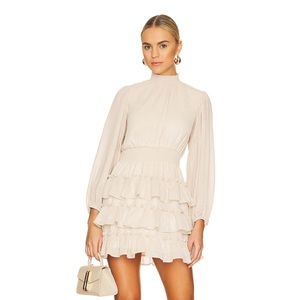 Long sleeve smocked women’s dress